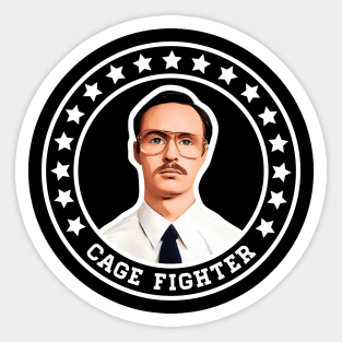 Napoleon Dynamite - Kip - Cage Fighter Sticker